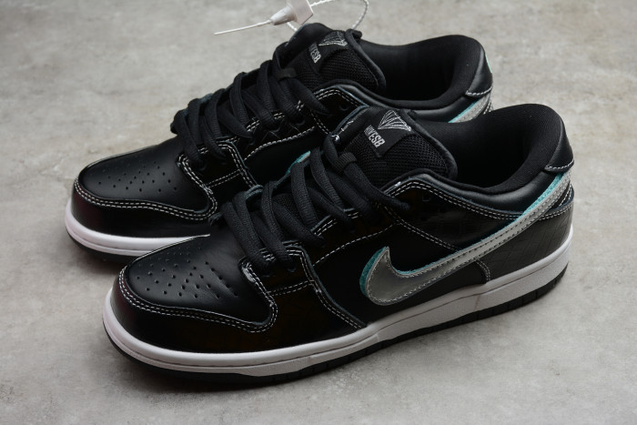 nike sb dunk low diamond S*pply co black diamond bv1310-001