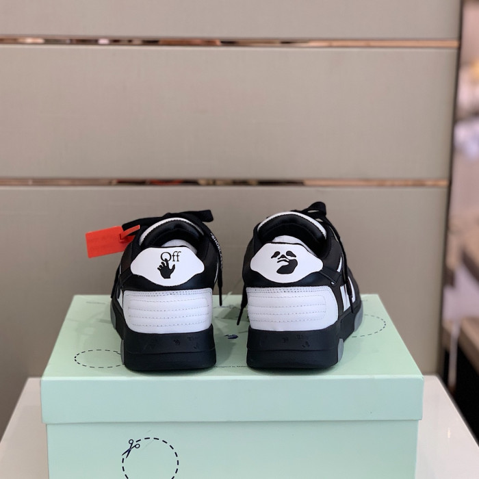 OFF WHITE™ C/O VIRGIL ABLOH OUT OF OFFICE LOW-TOP LEATHER SNEAKERS "OOO"