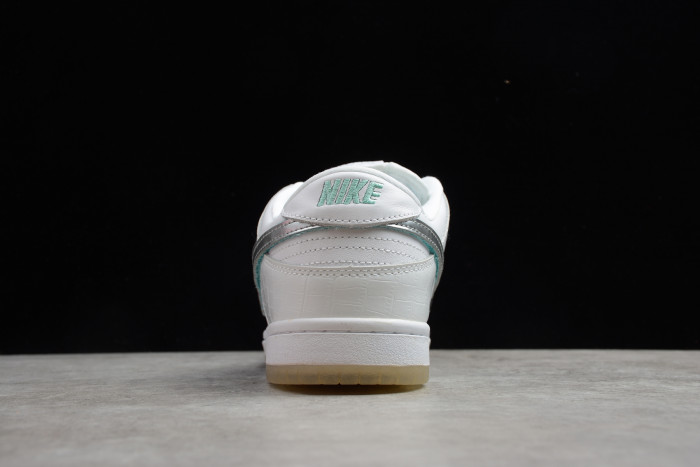 nike sb dunk low diamond S*pply co white diamond bv1310-100